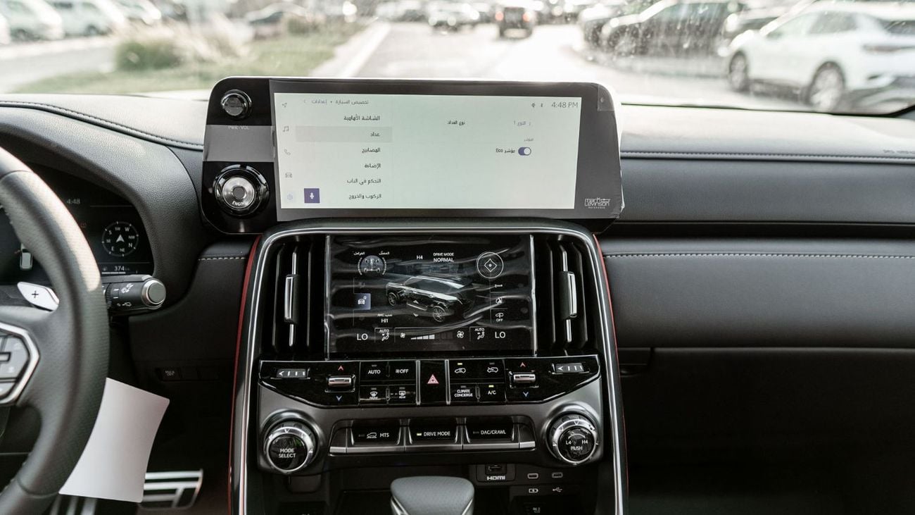 لكزس LX 600 2026 Lexus LX600 F-Sport 3.5L AT Petrol (Green-Red)