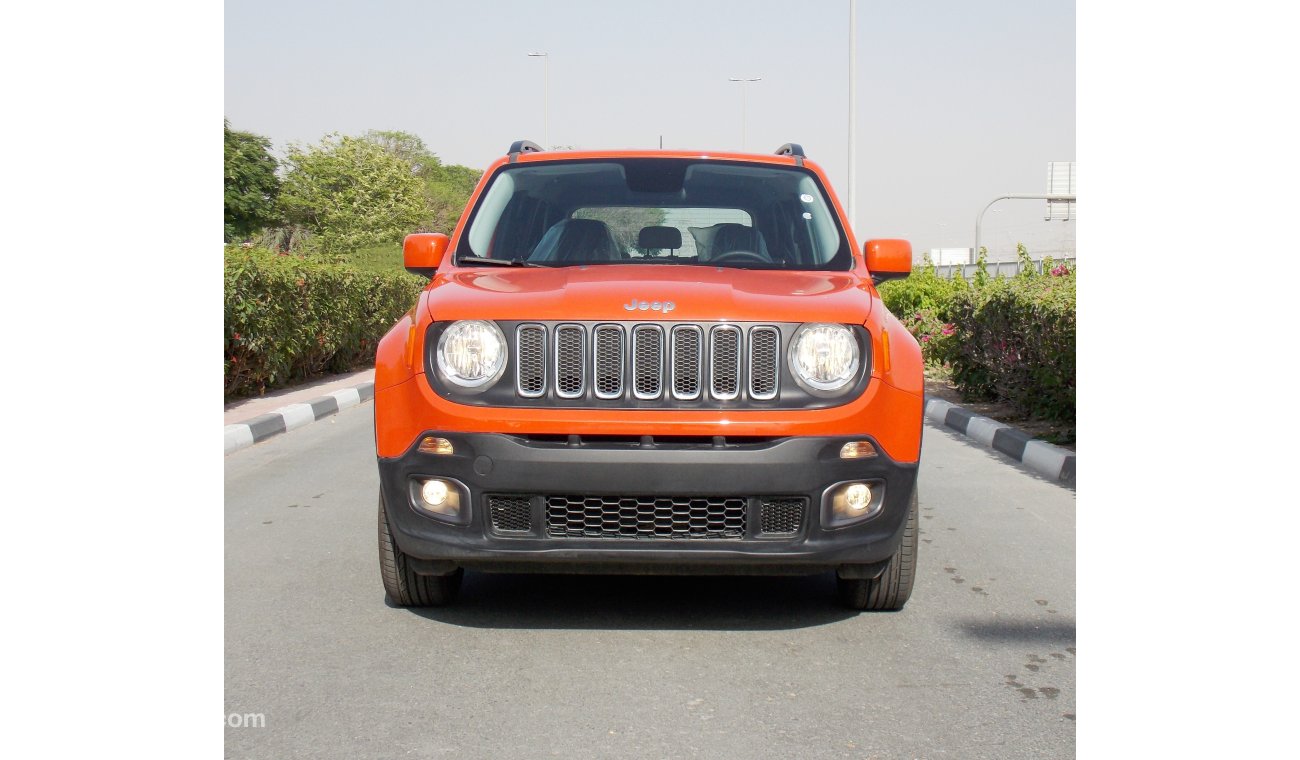 Jeep Renegade BRAND NEW 2016 LONGITUDE 4X4 SPORT GCC 3 YRS/60000KM WNTY AT THE DEALER DSS OFFER