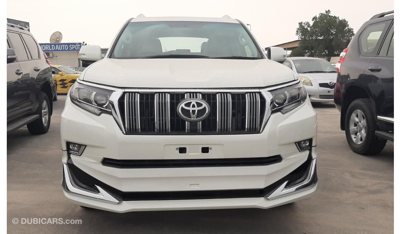 Toyota Prado diesel 2.8 Littre face left 2018 full options