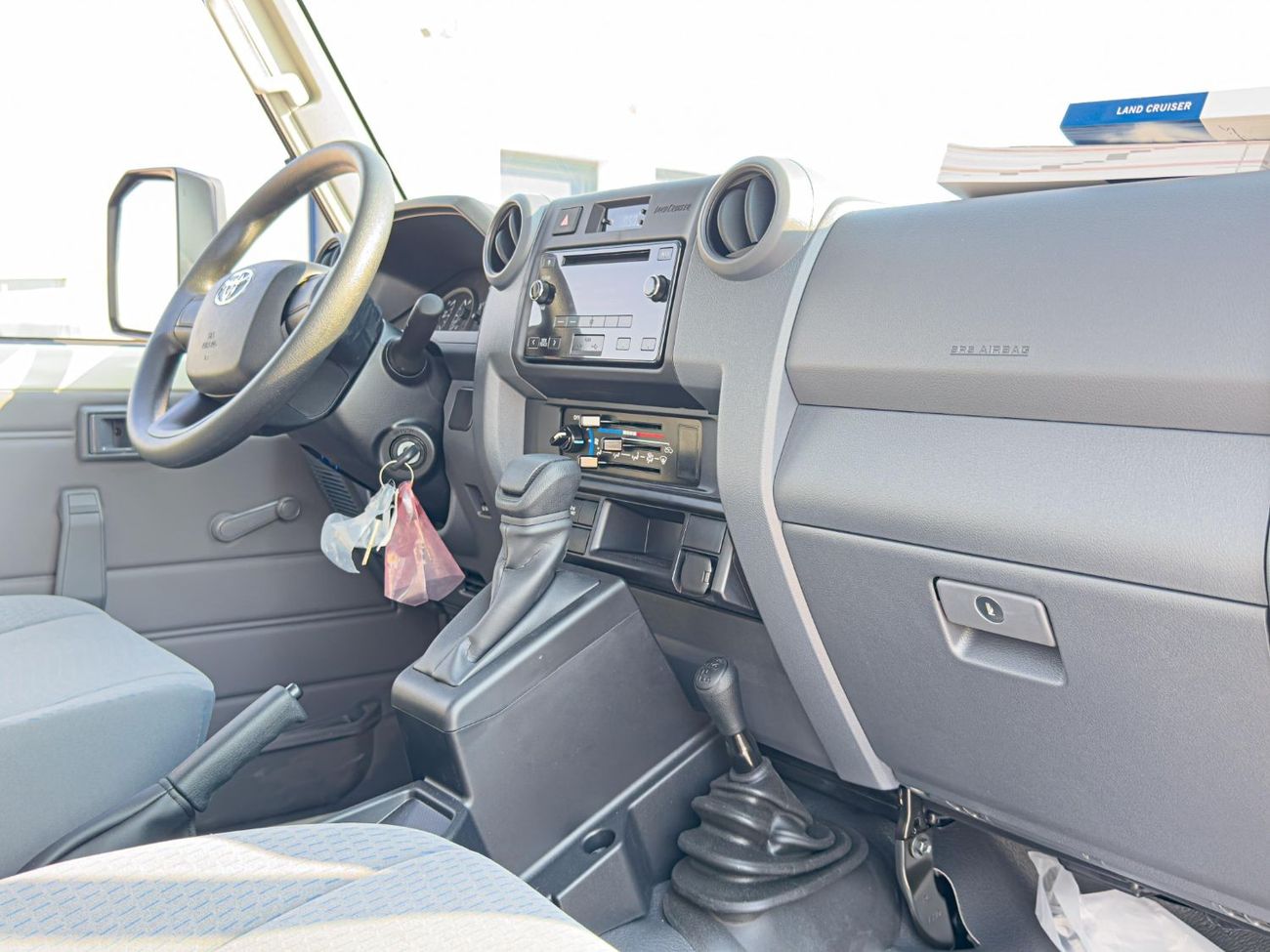 Toyota Land Cruiser 70 2024 Toyota LC78 2.8 Hard Top - White inside Bluish Grey | Export Only