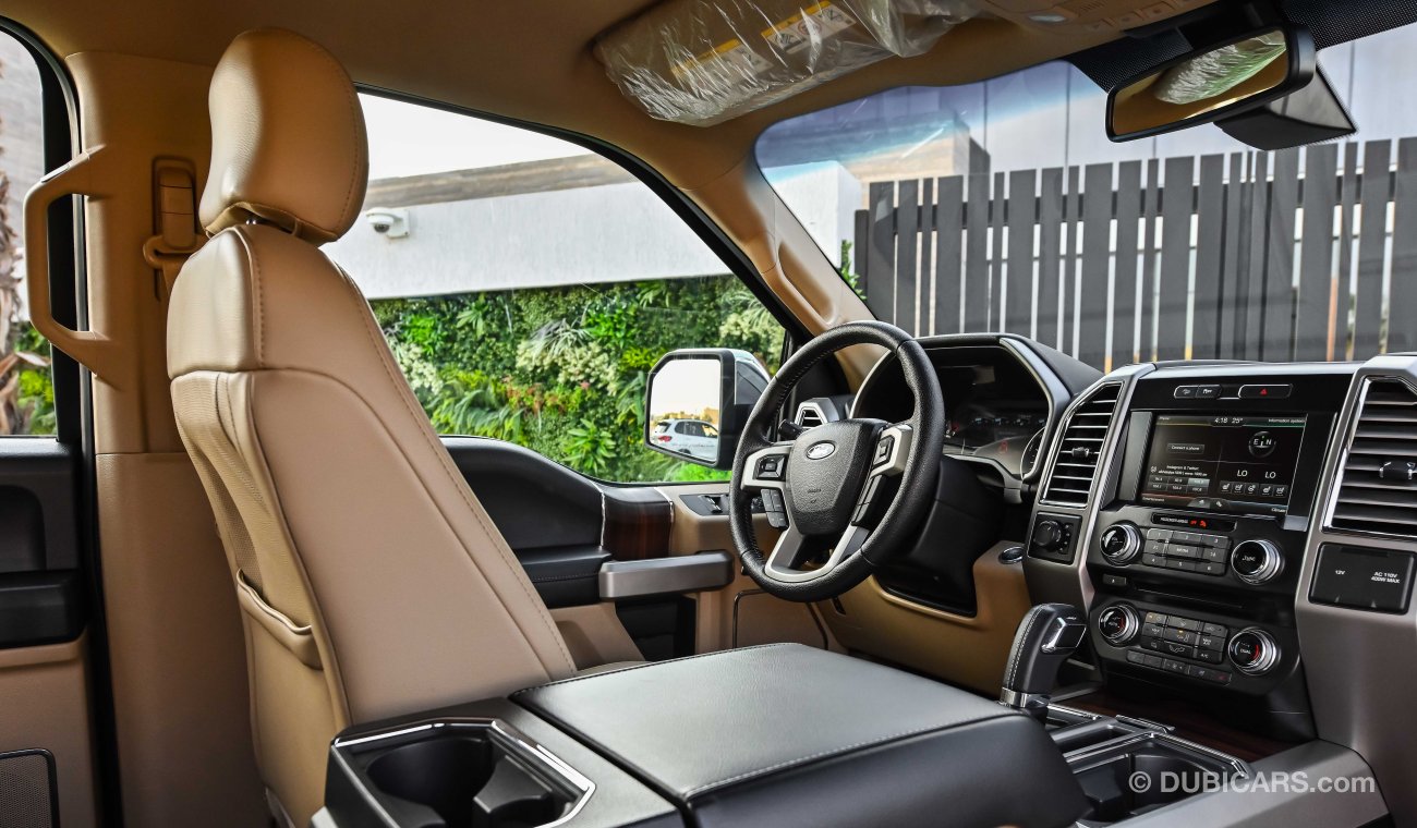 Ford F 150 Lariat Double Cab  | 2,544 P.M | 0% Downpayment | Full Option |  Immaculate Condition!