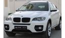 BMW X6 BMW X 6 WHITE GCC 2012 EXCELLENT CONDITION WITHOUT ACCIDENT