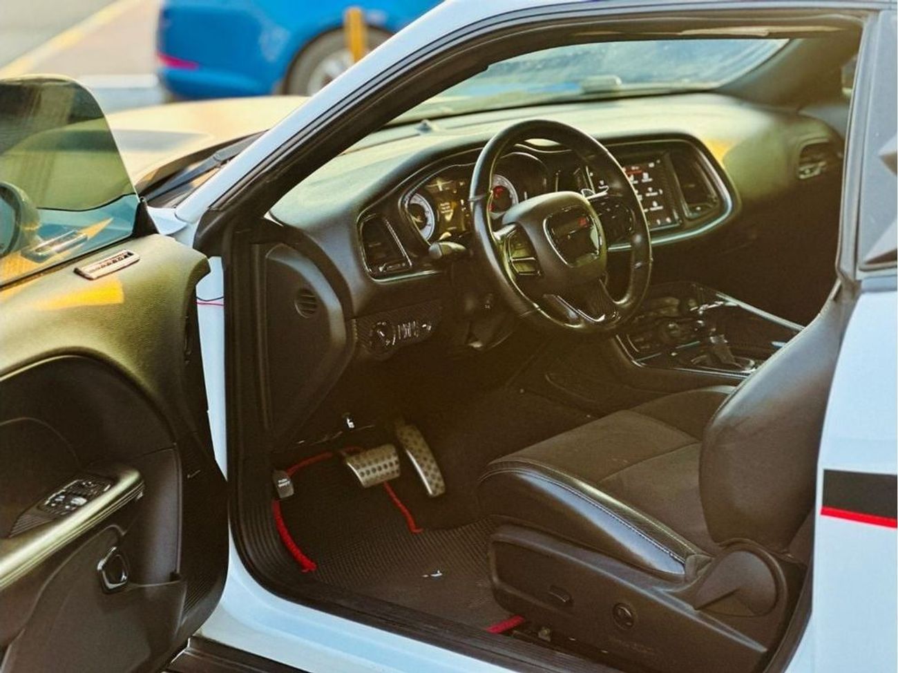 دودج تشالينجر SRT 6.4L TA EDITION | Monthly AED 2320/- | 0% DP | Sunroof | Big Screen | # 15953