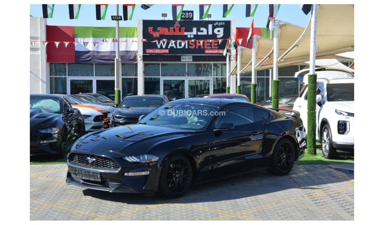 فورد موستانج ايكوبوست بريميوم موستنج ايكو بوست 2018 من غير حوادث تدخل السعودية //عداد الكتروني ديجيتال//رادارات//