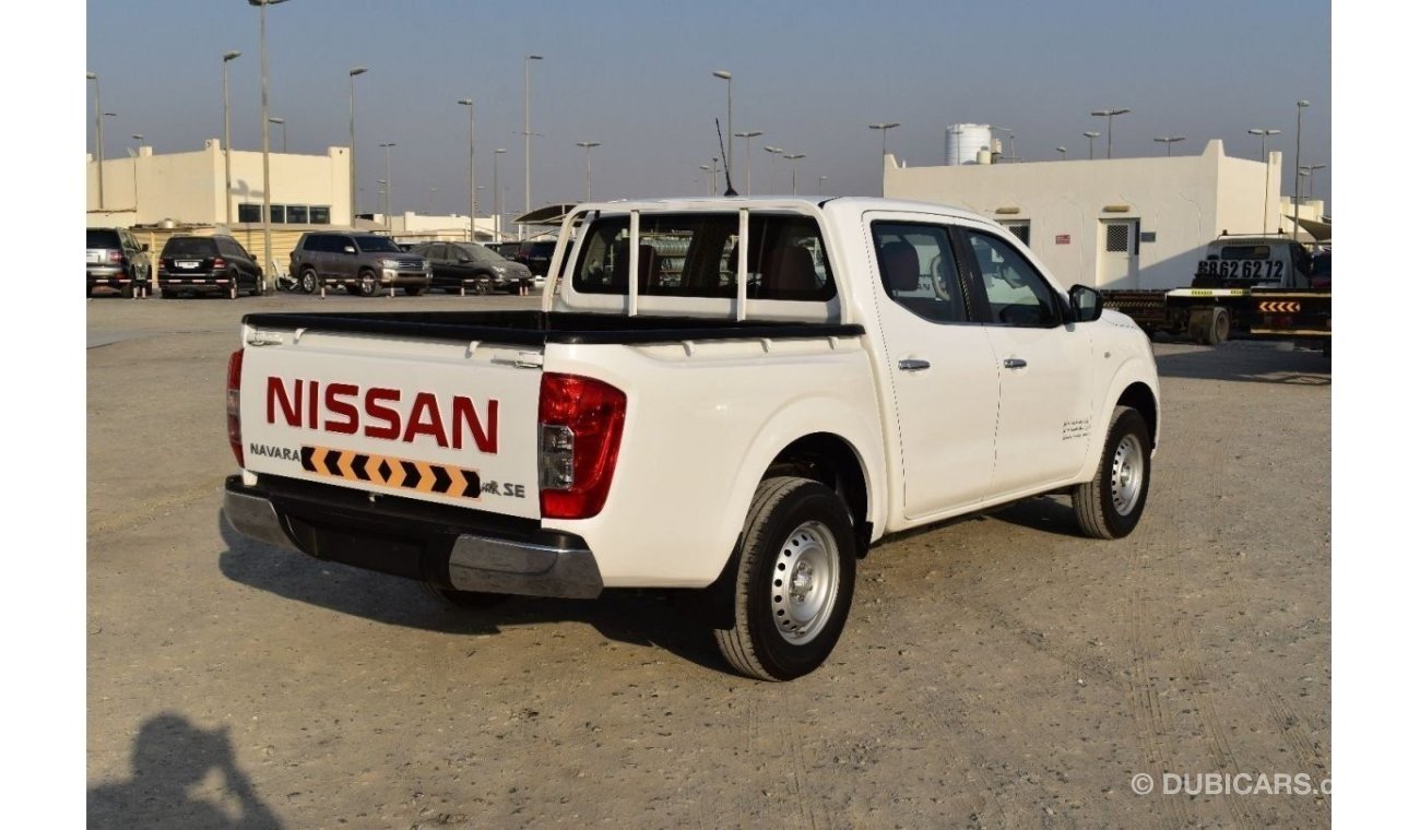 نيسان نافارا 2019 | NISSAN NAVARA SE 4X2 | DOUBLE CABIN 5-SEATER | 4-DOORS | GCC | VERY WELL-MAINTAINED | SPECTAC