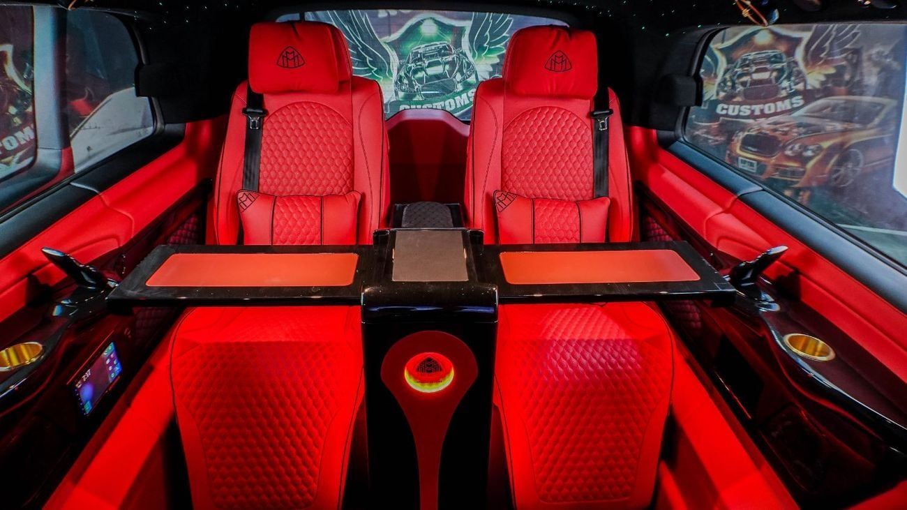 Mercedes-Benz V 300 2026 “LA CERISE” - Handcrafted by ROYAL CUSTOMS in Dubai (5 Year Warranty)