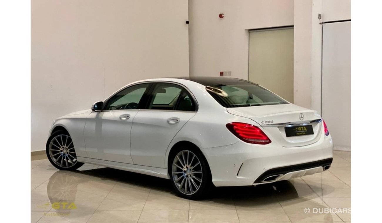 مرسيدس بنز C200 2015 Mercedes C200, Warranty, AMG Exterior, Service History, Low KMs, GCC