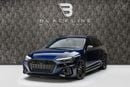 أودي RS4 ستاندارد BUY NOW, PAY 2027 | THE BLACKLINE STANDARD | 2028 Warranty + Service, Low KMs, GCC