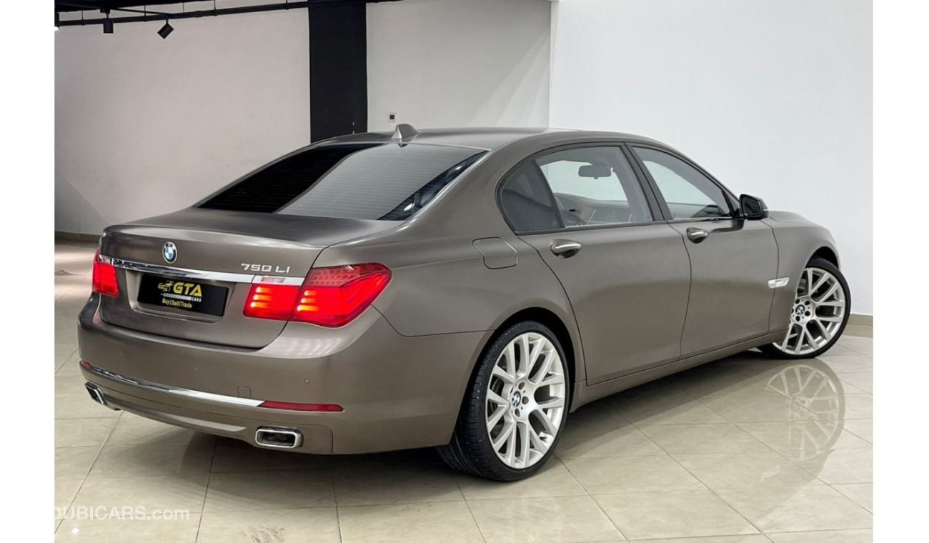 بي أم دبليو 750Li 2013 BMW 750 LI Individual, 1 Year Warranty, Special Edition, Fully Loaded, GCC
