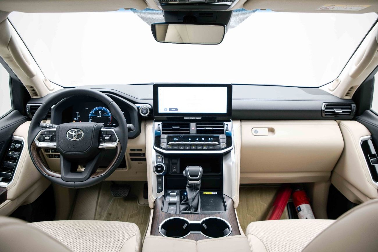 Toyota Land Cruiser GXR 3.5L - Silver Metallic Inside Beige | Export Only