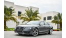 Audi S8 Under Warranty  - GCC - AED 2,664 PER MONTH - 0% DOWNPAYMENT