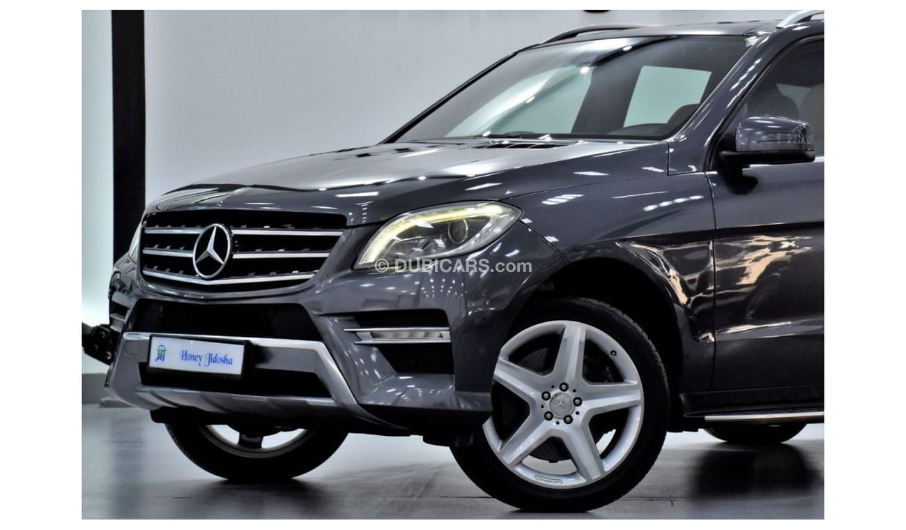 Mercedes-Benz ML 350 EXCELLENT DEAL for our Mercedes Benz ML 350 ( 2013 Model ) in Grey Color GCC Specs