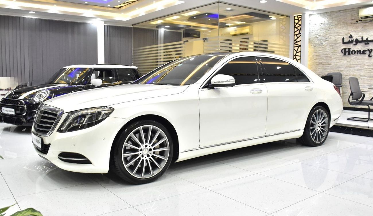 مرسيدس بنز S 400 EXCELLENT DEAL for our Mercedes Benz S400 ( 2014 Model ) in White Color GCC Specs