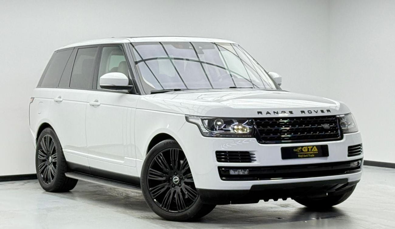 لاند روفر رينج روفر 2017 Range Rover Vogue HSE, Range Rover Full Service History, Excellent Condition, GCC