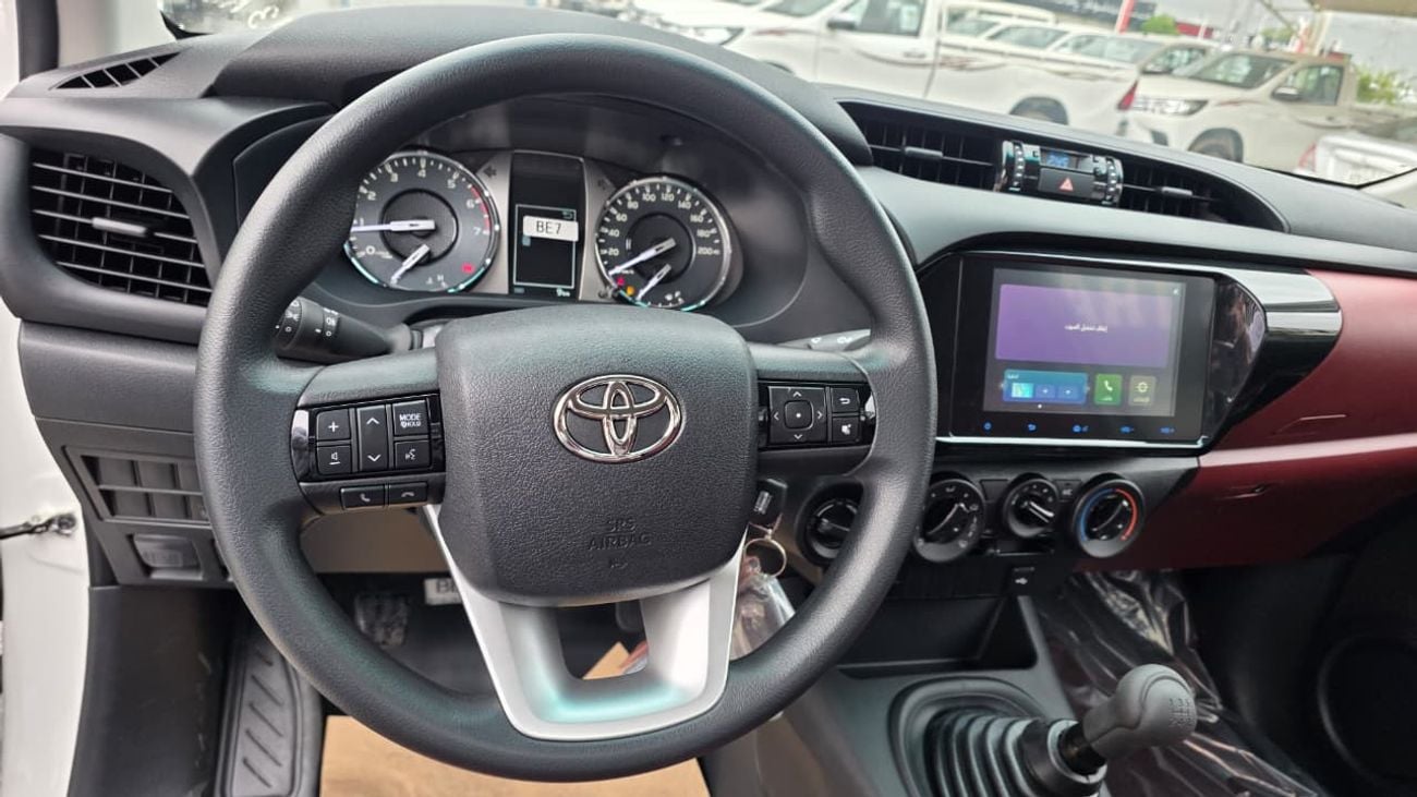 تويوتا هيلوكس 2026 Toyota Hilux Single Cabin M/T 4x4 2.7L Gasoline