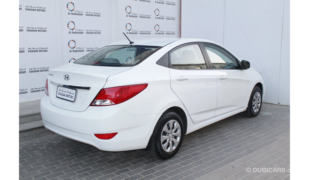 هيونداي أكسنت 1.4L 2015 MODEL WITH WARRANTY