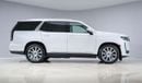 Cadillac Escalade | AED 4825 PM | 2 Years Unlimited Warranty