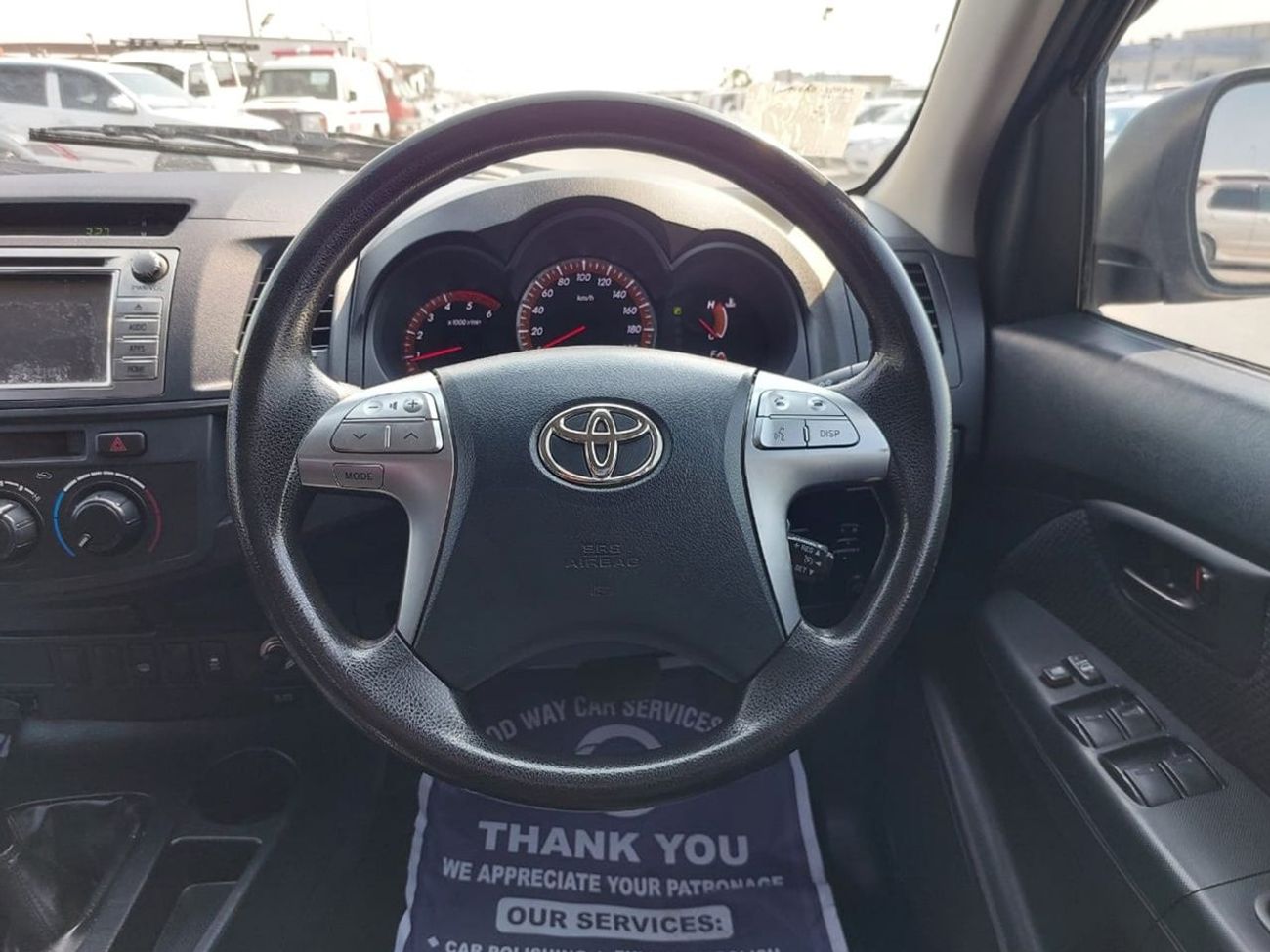 Toyota Hilux TOYOTA HILUX PICK UP RHD 2013 MODEL 3.0 L DIESEL AUTOMATIC(PM80637)