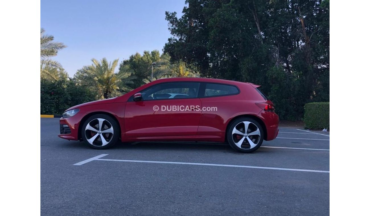 Volkswagen Scirocco R-Line MODEL 2014 GCC CAR PREFECT CONDITION INSIDE AND OUTSIDE FULL OPTION PANORAMIC ROOF LEATHER SE