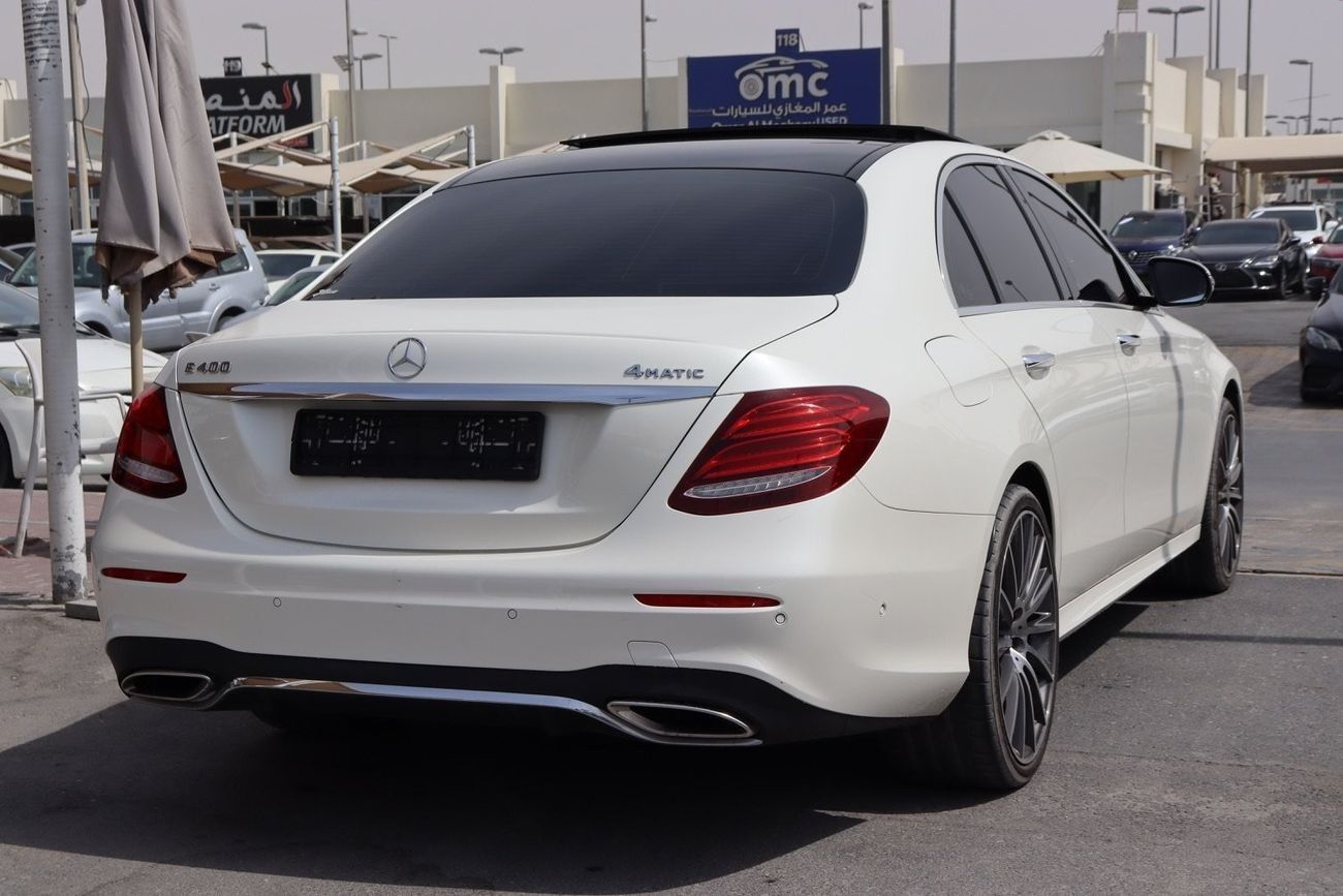 مرسيدس بنز E 400 AMG 3.0L Mercedes-Benz E400 / 2018 / GCC / Original Paint/ First Owner