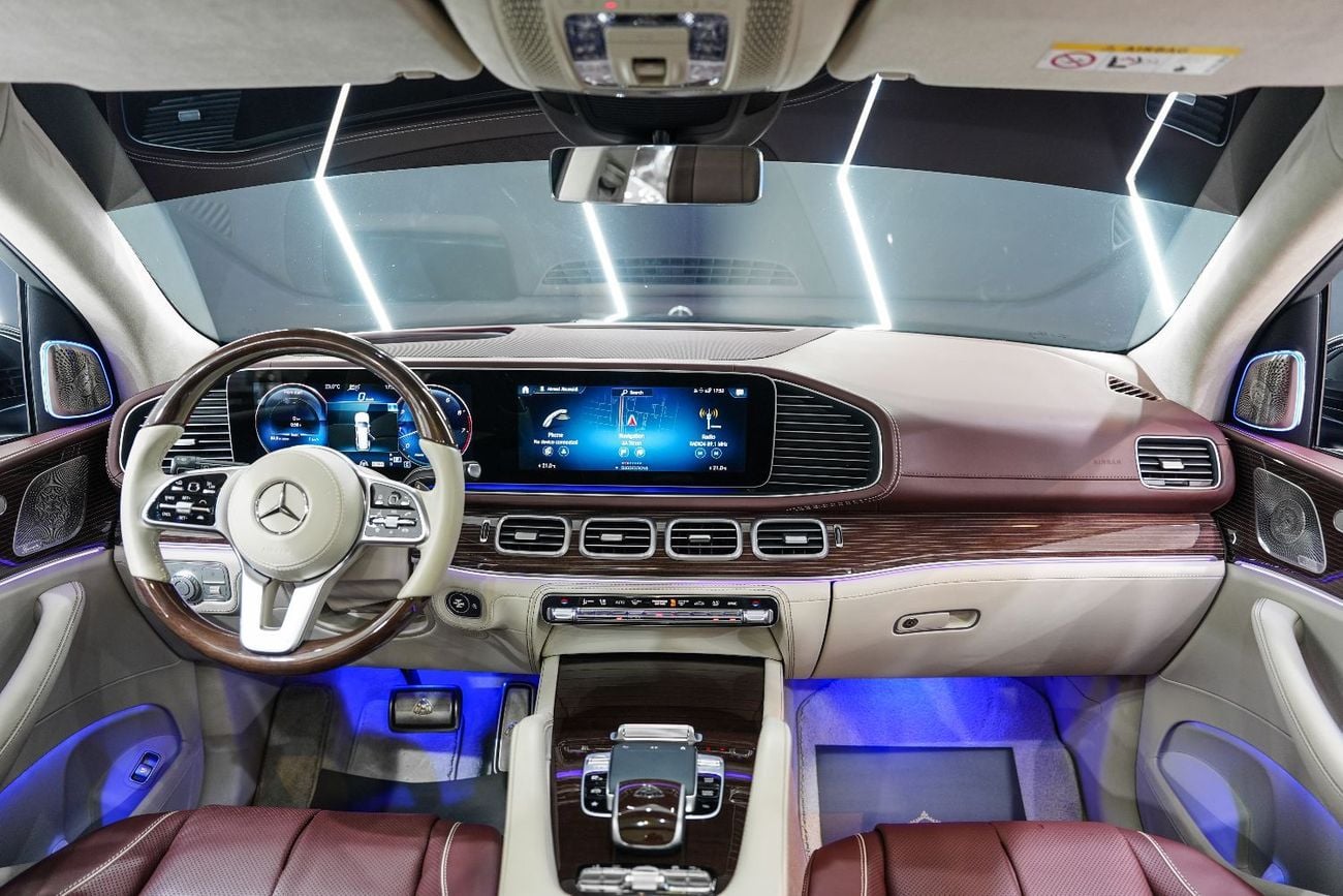 مرسيدس مايباخ gls600 مايباخ Executive Rear Seat Package PLUS, Two-Tone Interior, EMC Warranty + Service!!