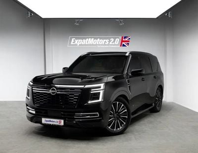 Nissan Patrol LE PLATINUM CITY Service Package + Warranty until • FDSH • GCC Specs