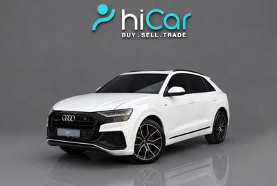 أودي Q8 55 TFSI AED 3,449 P.M • 0% Downpayment • Audi Q8 55 TFSI S Line • Agency Service Contract