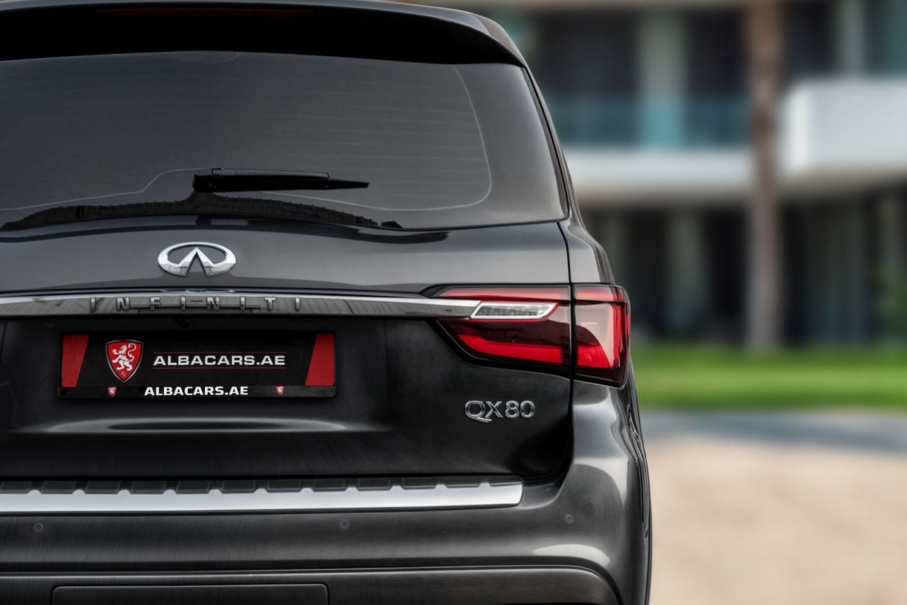 Infiniti QX80 QX80 Luxe | 3,428 P.M | 0% Downpayment | UNDER WARRANTY
