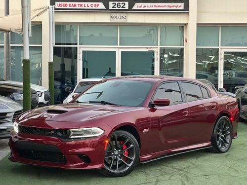 Dodge Charger R/T Scat Pack 6.4L DODGE CHARGER SCATPACK 392 GCC 2021 Service history (Al Futtaim) Original Paint L