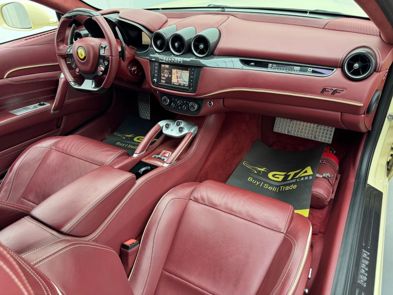 Ferrari FF Std 6.3L 2012 Ferrari FF, Ferrari Full Service History, GCC