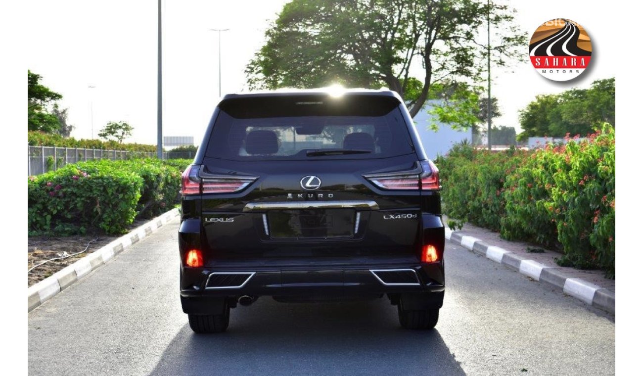 لكزس LX 450 D V8 4.5L TURBO DIESEL AUTOMATIC BLACK EDITION