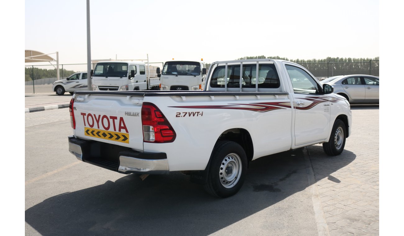 Toyota Hilux 4X2 SINGLE CABIN PICKUP WITH GCC SPECS