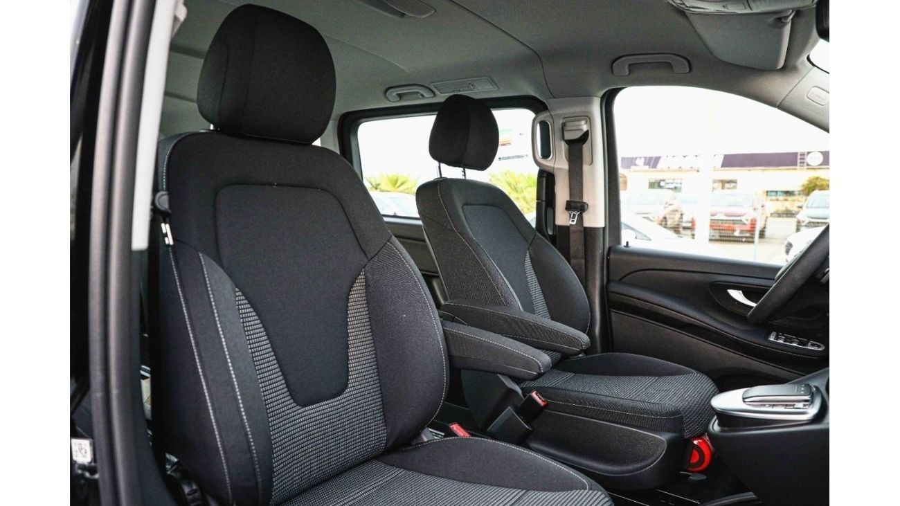 Mercedes Maybach V250 Maybach 2024 Mercedes Benz V250S 2.0 XL w/o R.Seat - Obsidian Black Metallic inside Santos Black (Fabric) | 