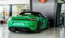 بورش 718 سبيدر RS PORSCHE 718 SPYDER WEISSACH GT4 RS, 2024, LIMITED EDITION 1 OF 500, ZERO KM