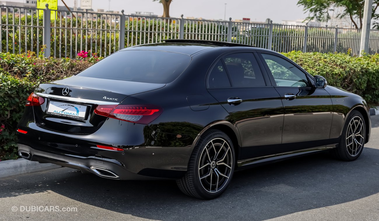 مرسيدس بنز E200 AMG 4MATIC Night Package , 2022 GCC , 0Km , With 3 Yrs or 100K Km WNTY