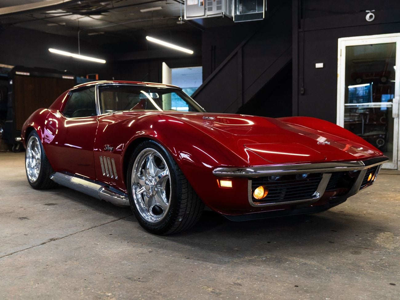 شيفروليه كورفت Stingray GM502 Hogan Intake 5 Speed Pro Touring Restomod