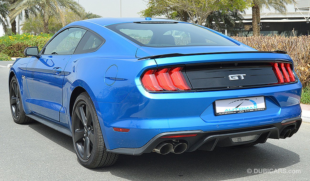 Ford Mustang GT Premium 5.0 V8 GCC, Digital Cluster, 0km w/ 3Years or 100K km WTY and 60K km SERV at Al Tayer