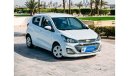 Chevrolet Spark LS LOW MILEAGE | 320 PM | CHEVROLET SPARK 1.2L | 1 YEAR WARRANTY | 0% DP | WELL MAINTAINED | GCC