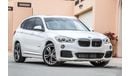 بي أم دبليو X1 X-Drive 20i 2016 GCC under Warranty with Zero downpayment.