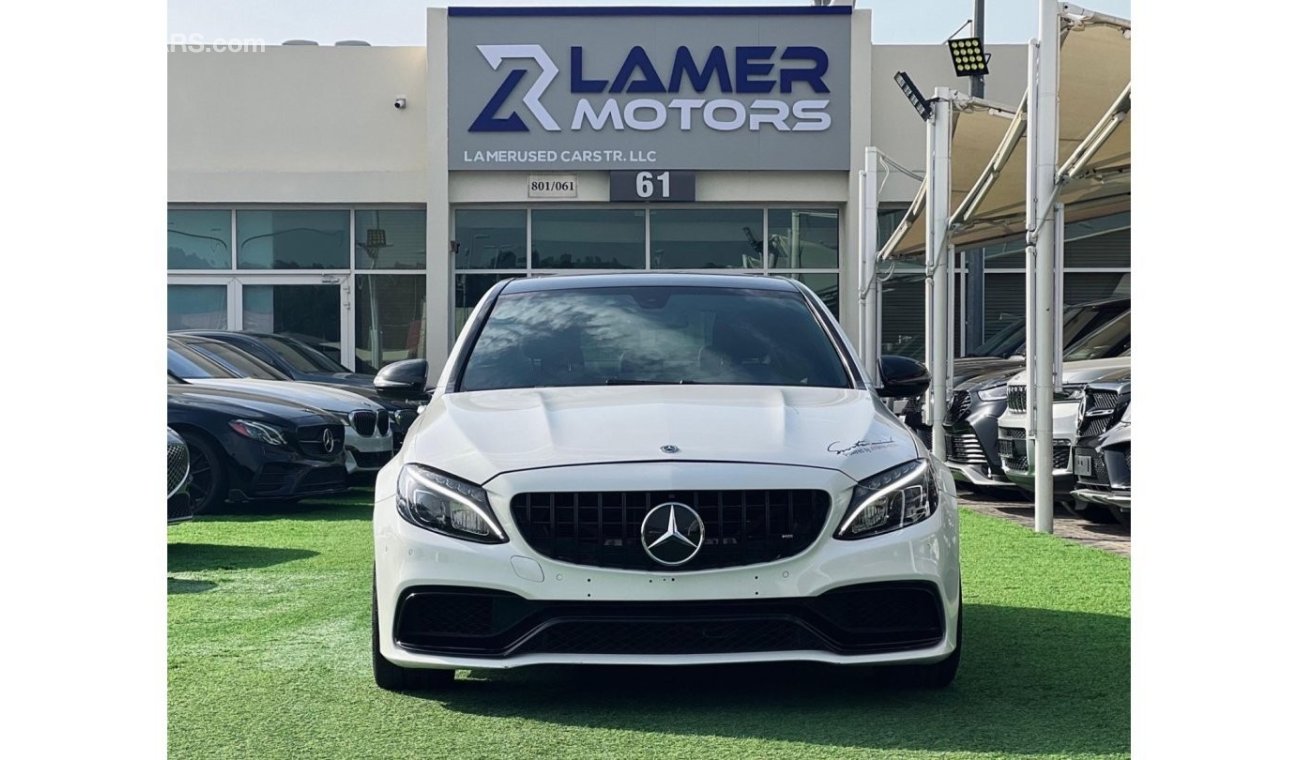 Mercedes-Benz C 63 AMG Std 3100 MONTHLY WITH ZERO DOWN PAYMENTS / C63 2018 / SINGLE OWNER / VERY CLEAN CAR