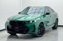 BMW X6 2024 BMW X6 M60i xDrive, Full PPF, 2028 BMW Agency Warranty & Service Contract, Agency FSH, GCC