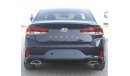 Hyundai Sonata hyundai sonata 2018 blue GCC excellent condition without accident