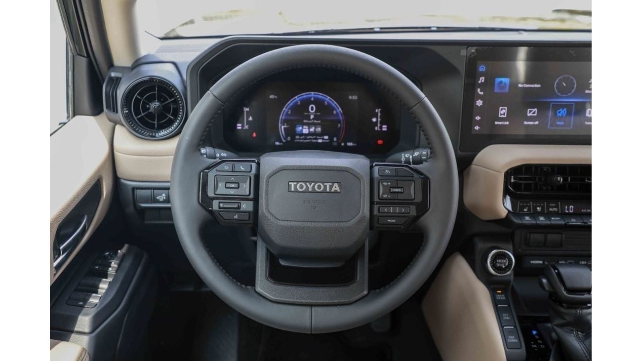 تويوتا برادو تويوتا برادو 2024 TX 2.4 - أبيض من الداخل بيج | للتصدير فقط