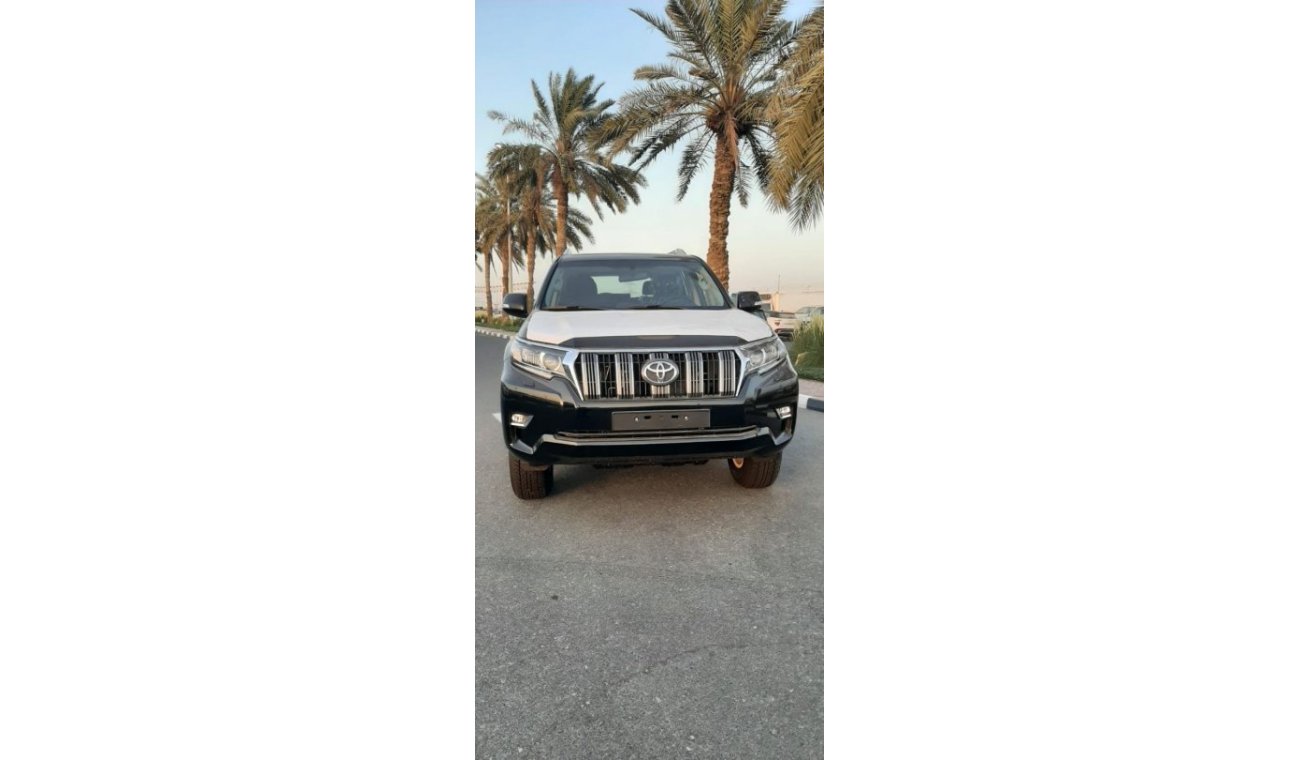 تويوتا برادو TOYOTA PRADO 2.7  TXL MID OPTION WITH SUNROOF OPEN AND COOL BOX BACK TYRE