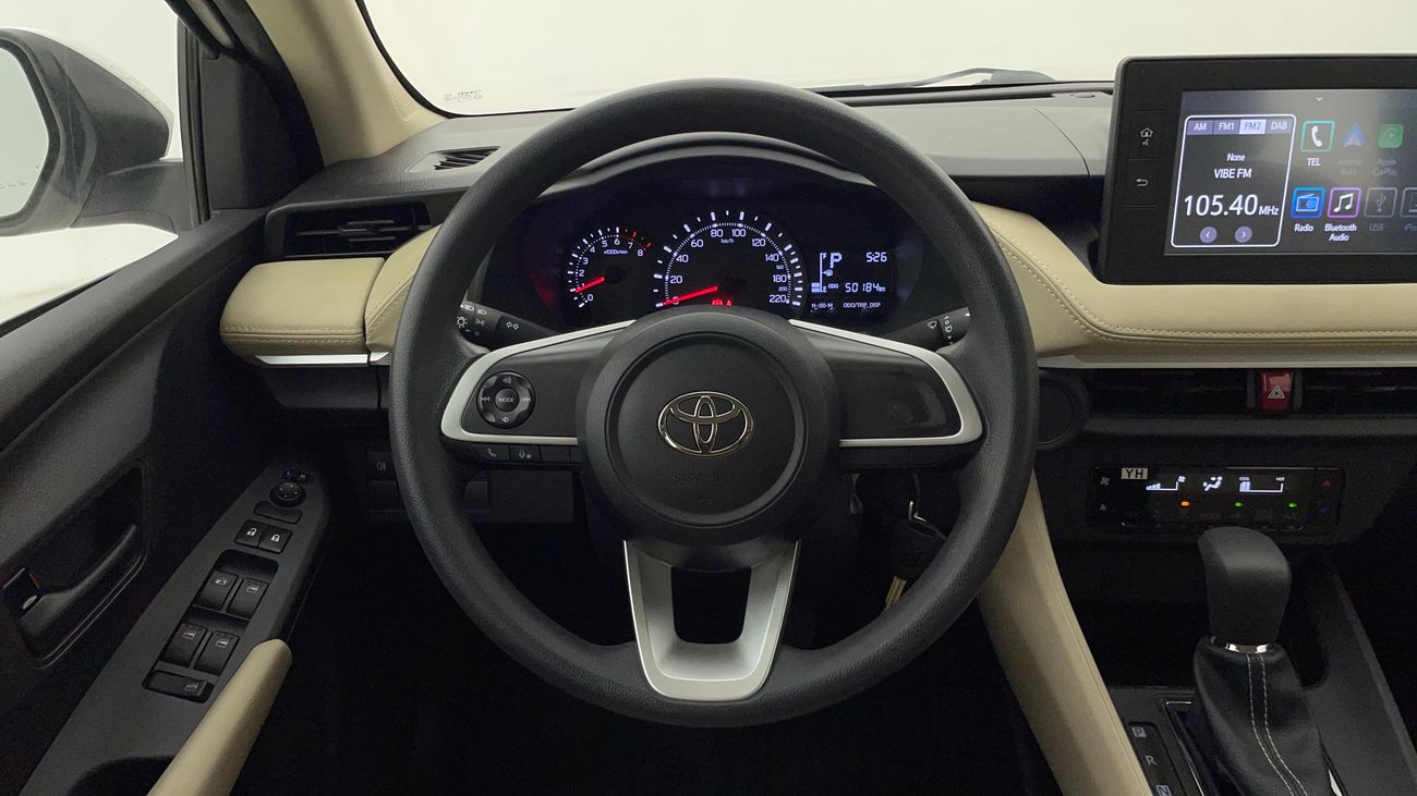 Toyota Yaris Mid 1.3L Sedan 2024 E | AED 696/Month | 0 DP | 30 Day Return | Warranty | Service History