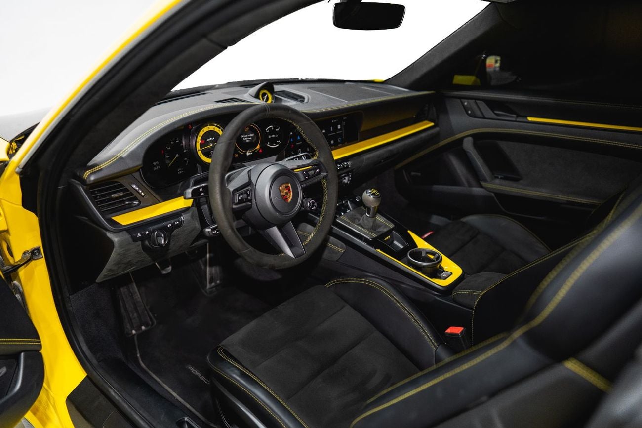 Porsche 911 2022 PORSCHE 911 GT3 | MANUAL TRANSMISSION | GCC | AKRAPOVIC EXHAUST SYSTEM | SPORT CHRONO PACKAGE