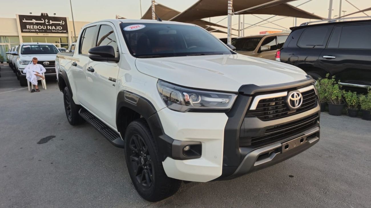 تويوتا هيلوكس DC TRD 4.0L 4WD Toyota Hilux Adventure 2021 6 cylinder engine 4.0 full option clean car without acci
