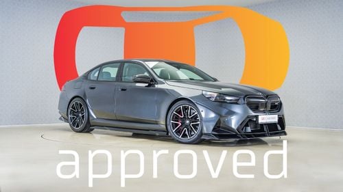 BMW M5 5 Series M5 Competition | AED 8,433 PM | Warranty March 2027 | GCC