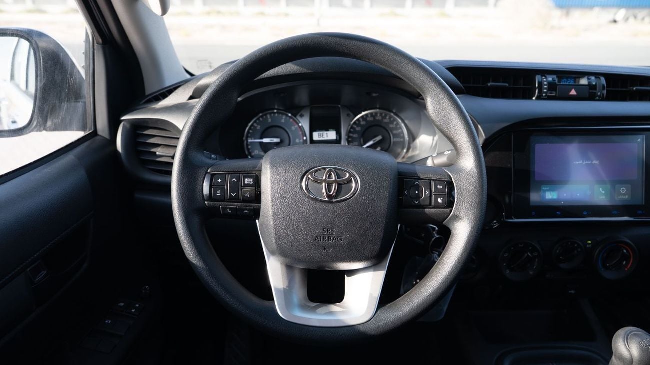 تويوتا هيلوكس 2025 Toyota Hilux 2.4 - Silver Metallic Inside Black | Export Only