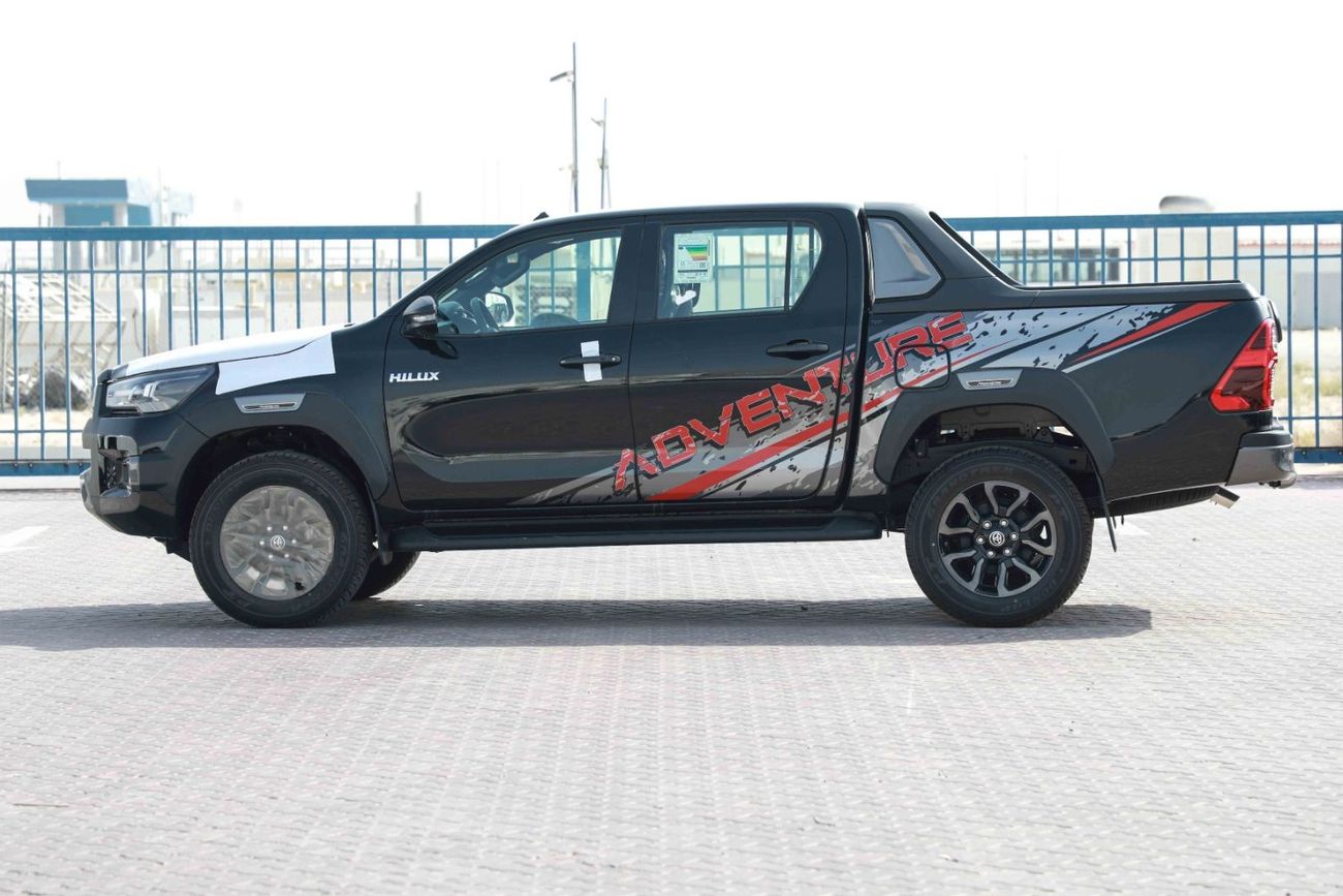 Toyota Hilux 2024 Toyota Hilux 4x4 DC 2.8 ADVENTURE-Z - Black inside Black | Export Only